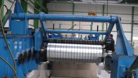 Línea de corte longitudinal de bobinas y láminas de acero inoxidable para fábrica de tubos
